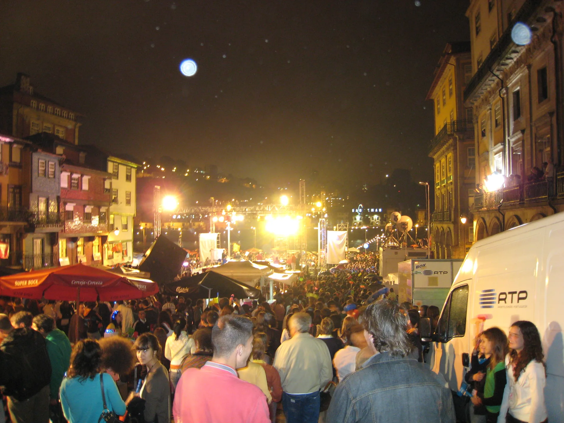São João festival celebrations in Porto