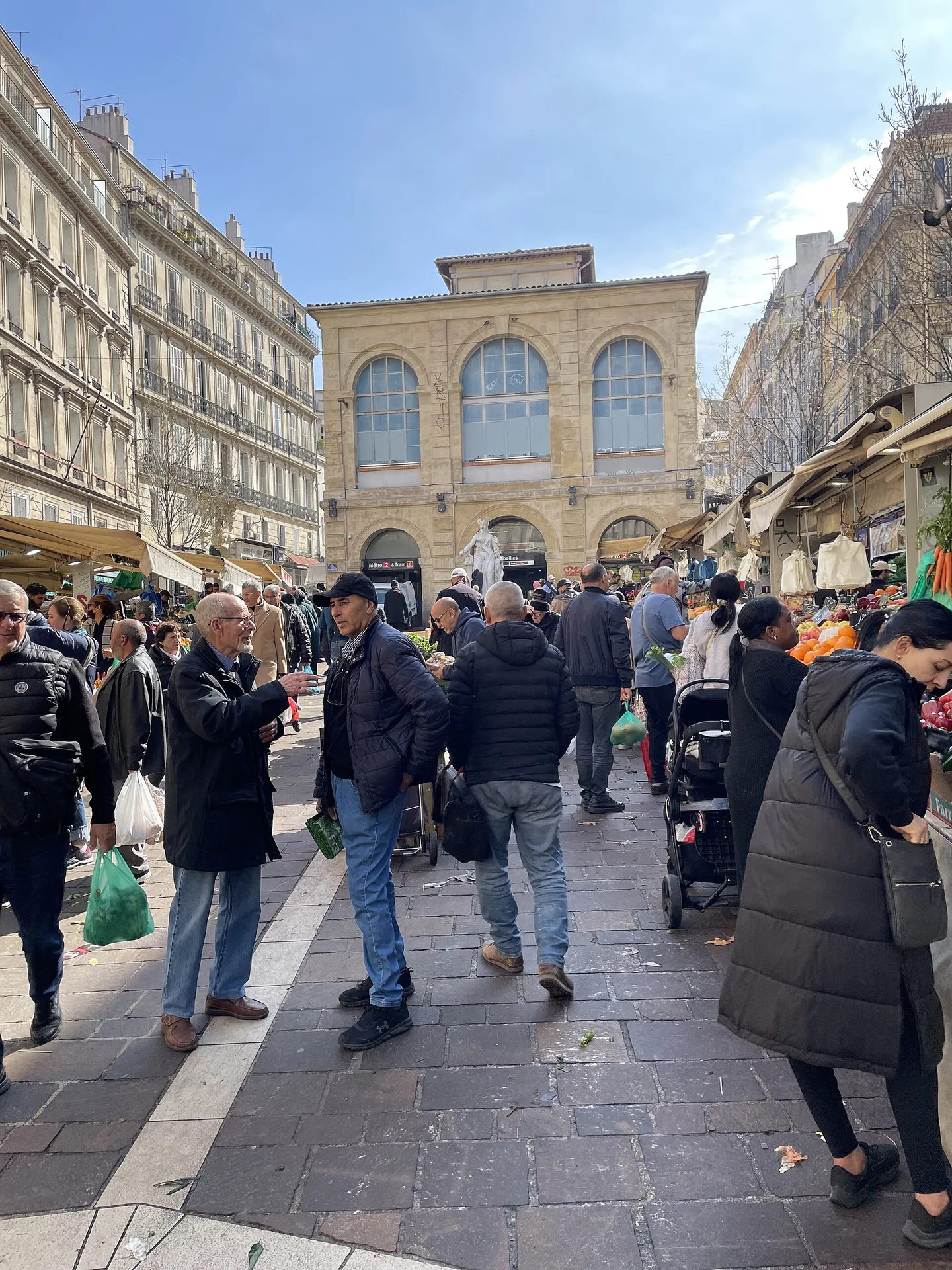 Place du Marché des Capucins in Marseille