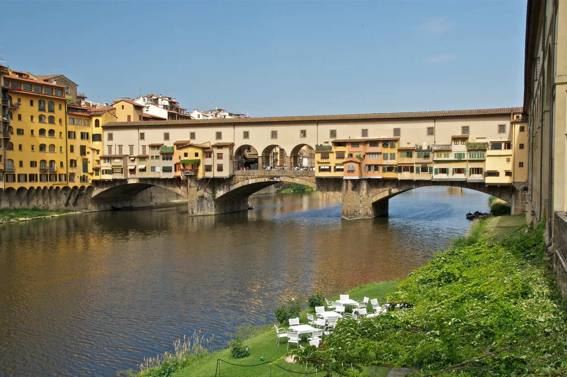 Ponte Vecchio spanning the Arno in Florence