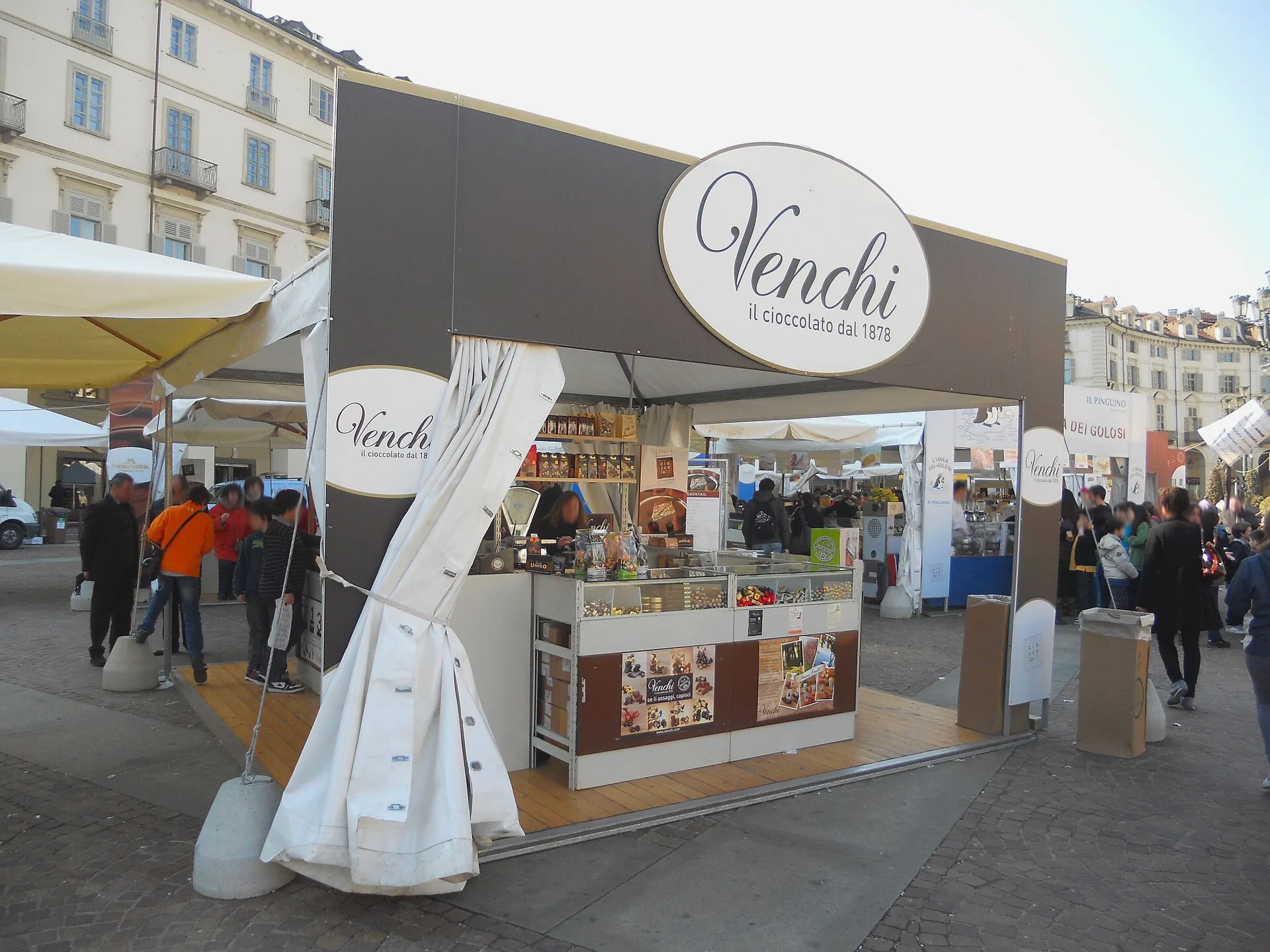 CioccolaTò chocolate festival in Turin in March 2012