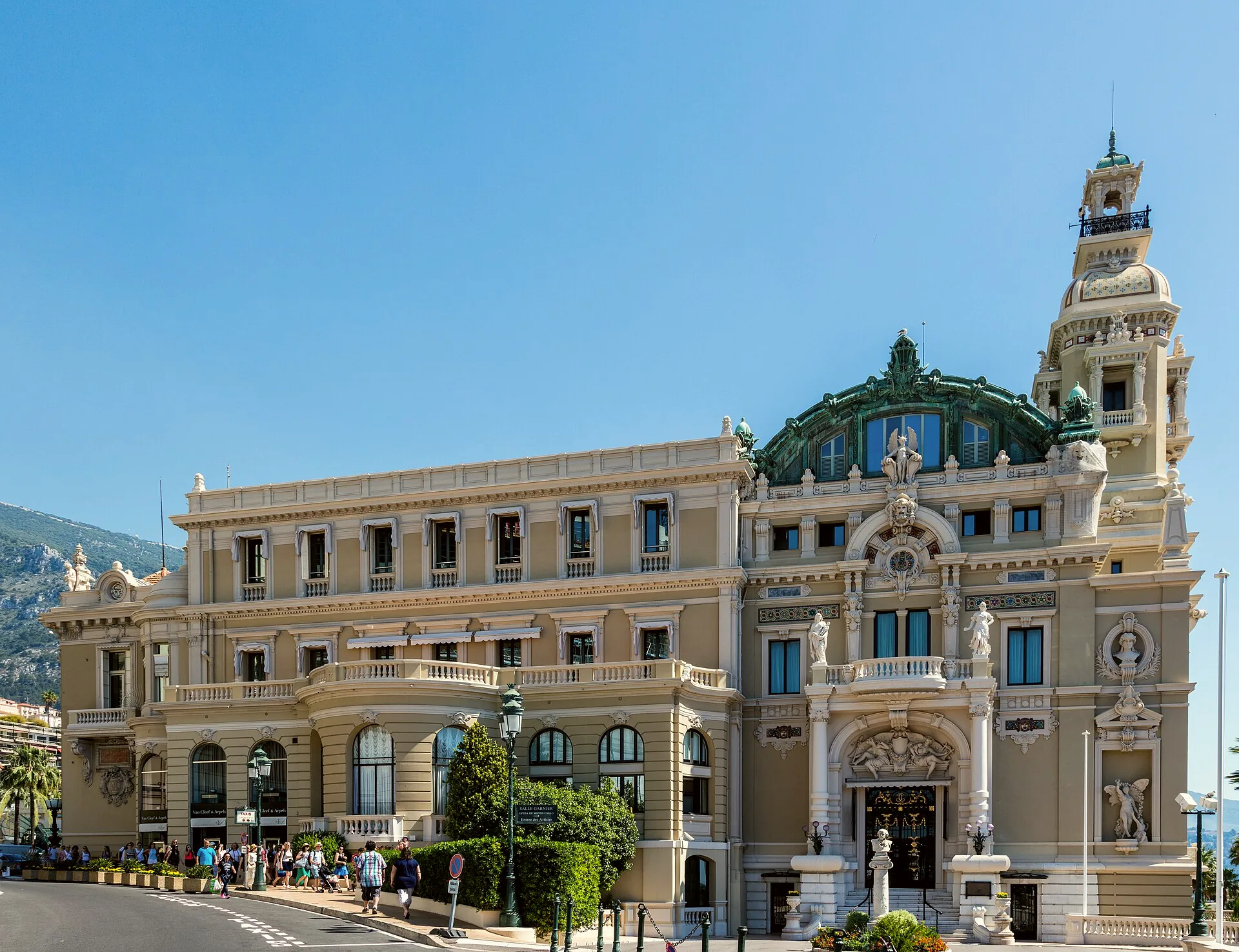 The Casino de Monte-Carlo in Monaco.