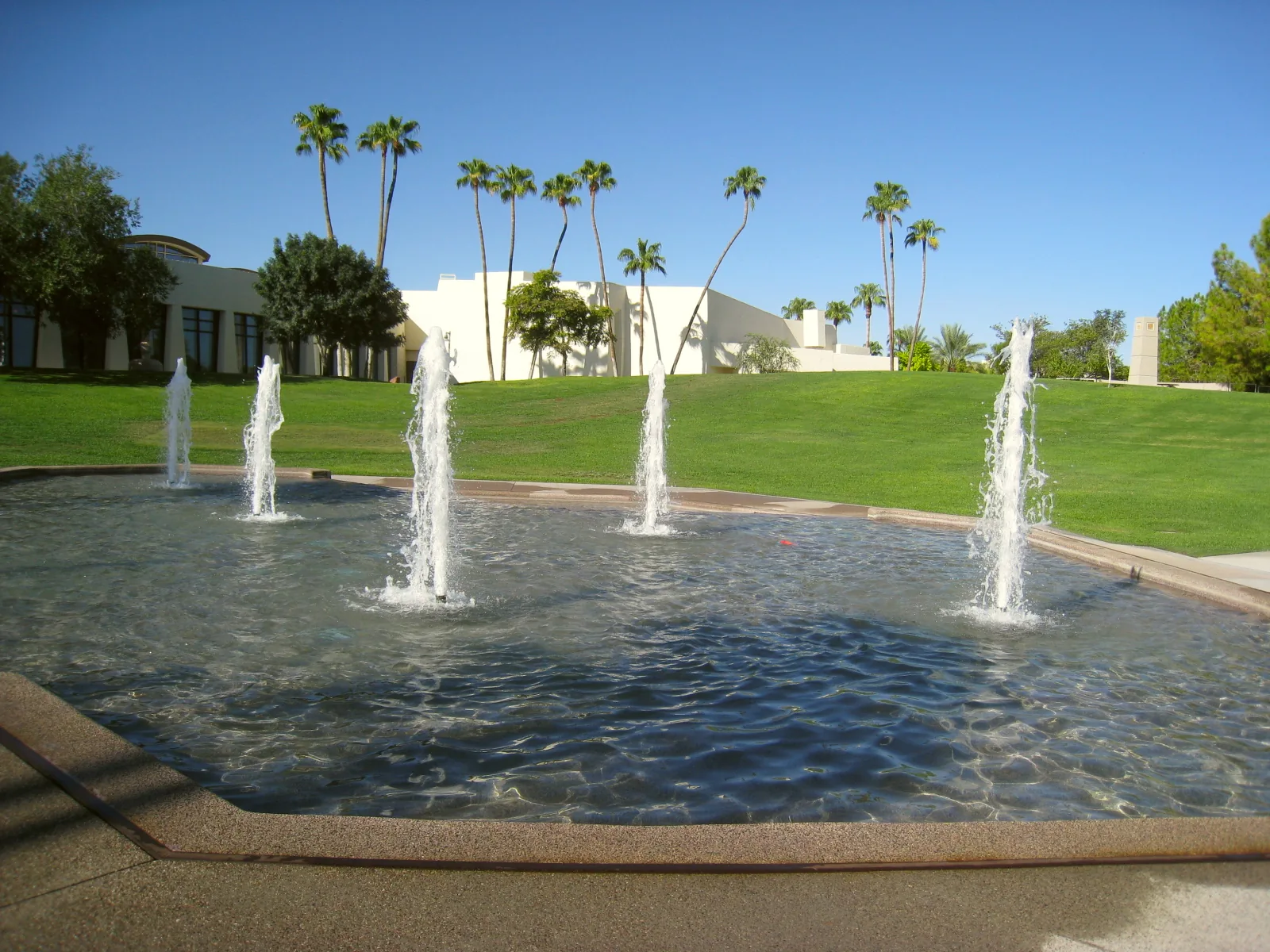 Scottsdale Civic Plaza beside the Museum of Contemporary Art