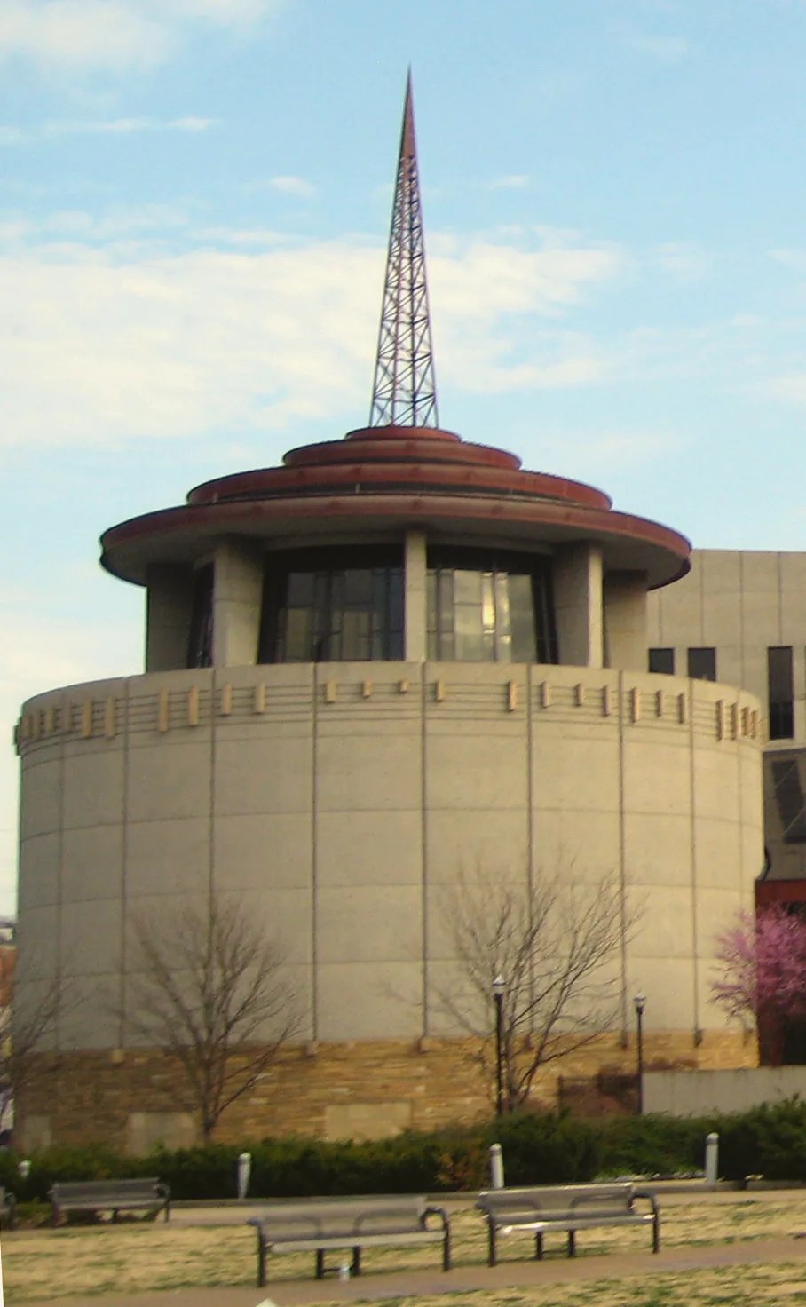 The Rotunda inside the Country Music Hall of Fame and Museum in Nashville.