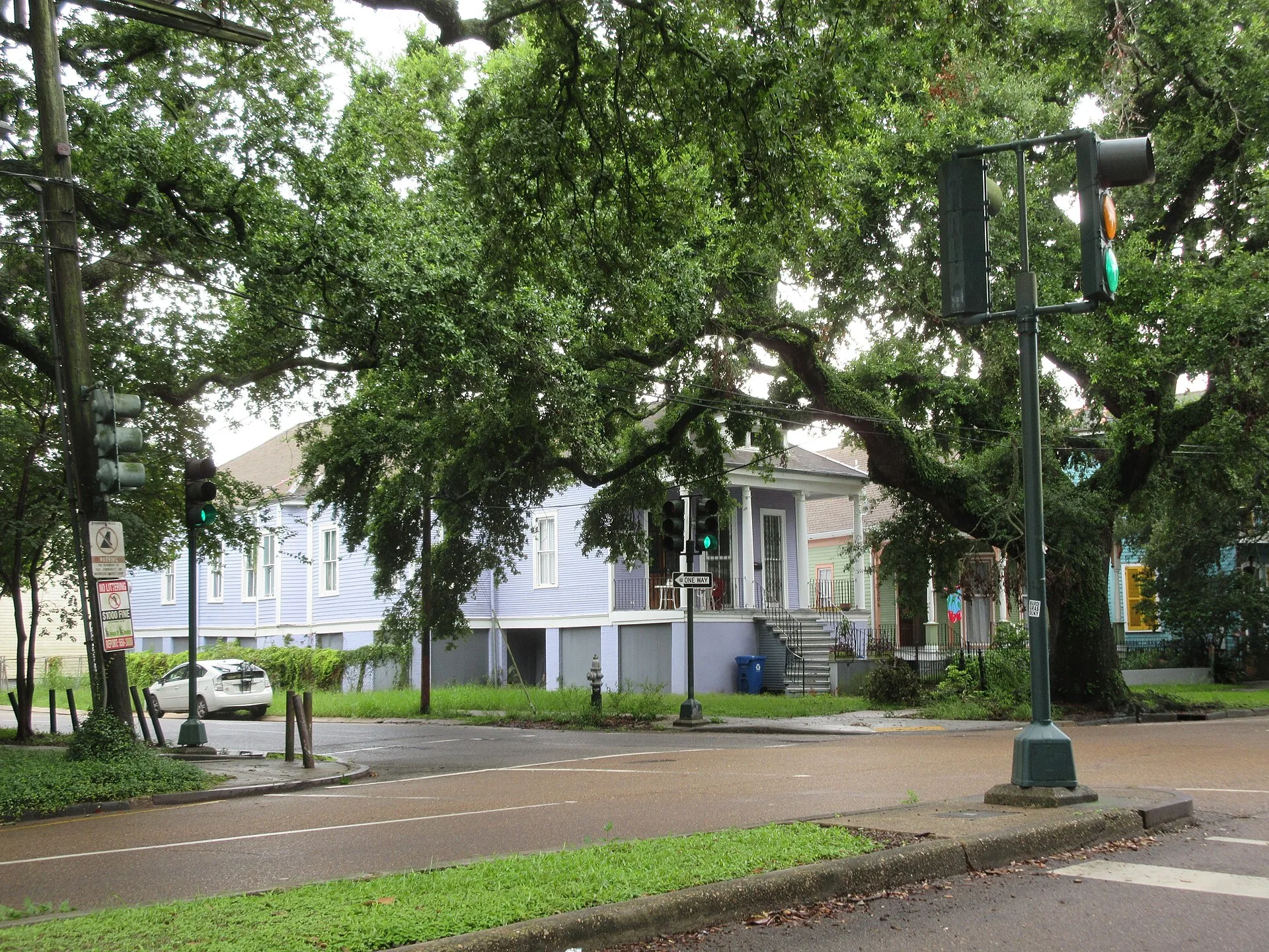 A view along Esplanade Avenue