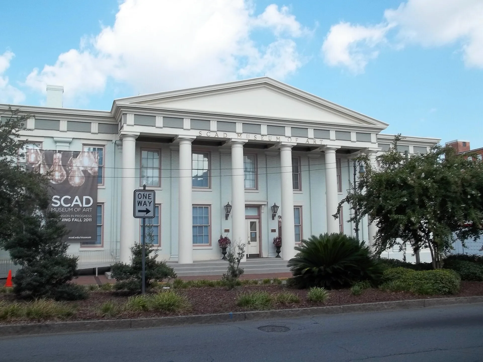 The former Central of Georgia Railway headquarters, now the SCAD Museum of Art.