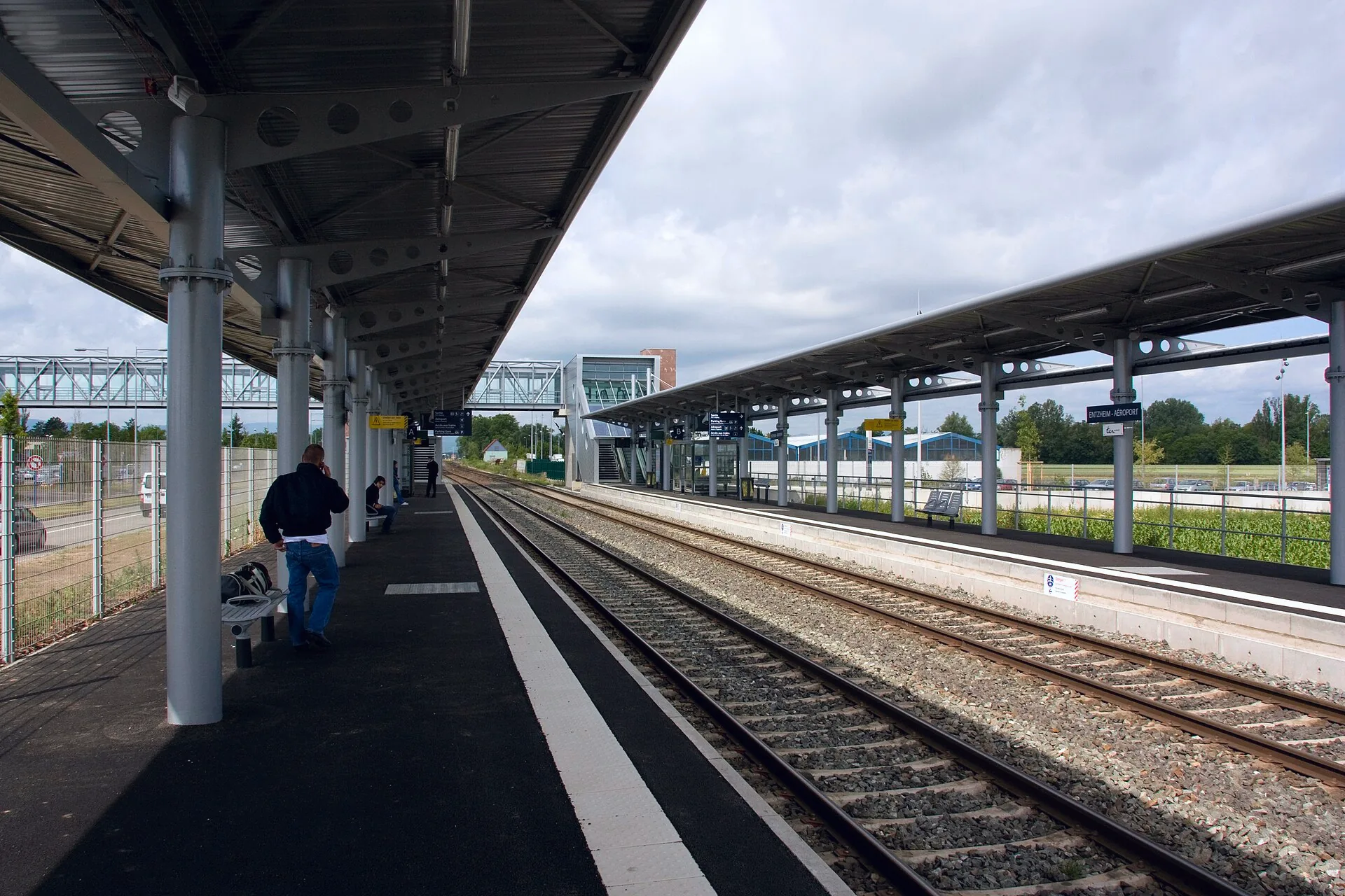 Gare d’Entzheim-Aéroport station in Entzheim