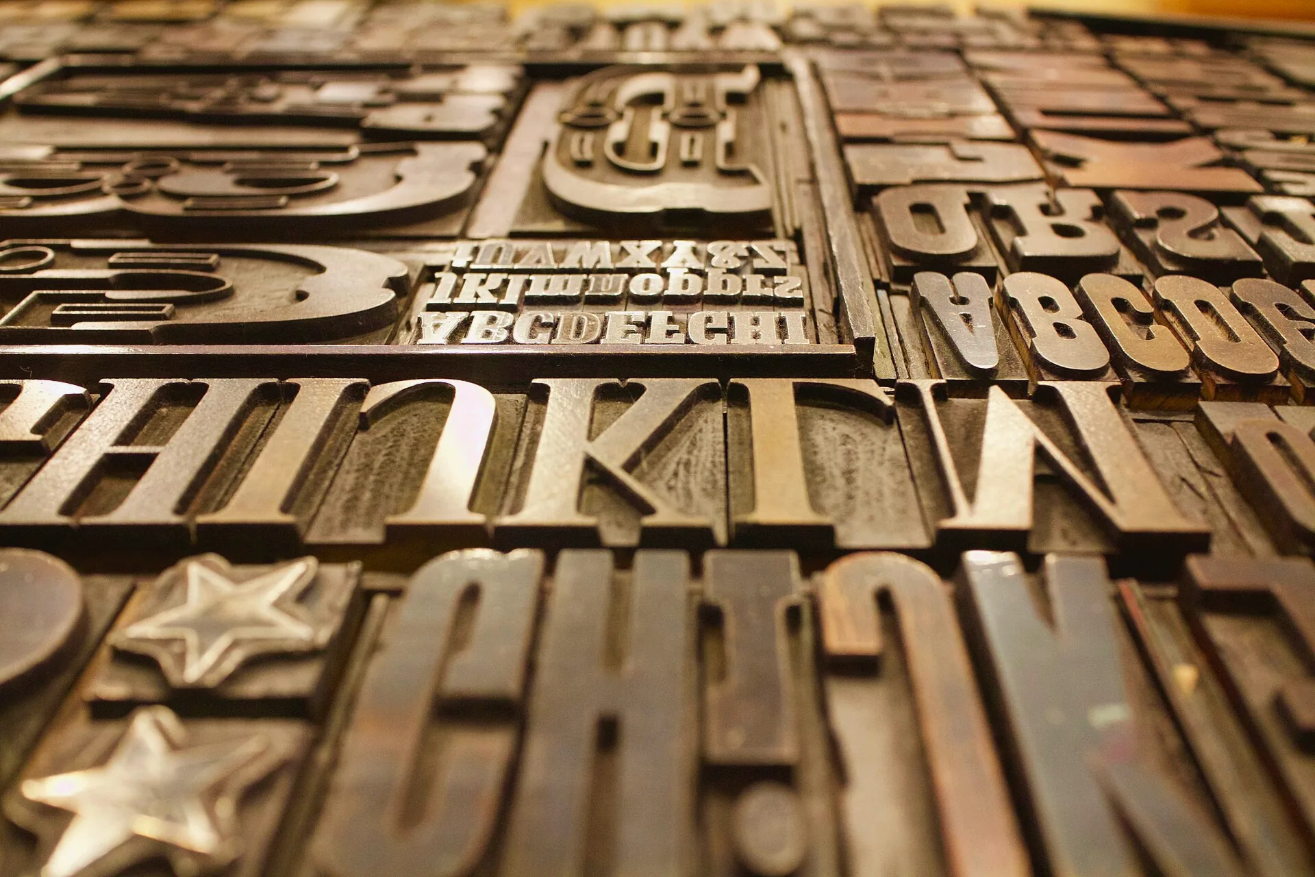 Posters and printing displays at Hatch Show Print