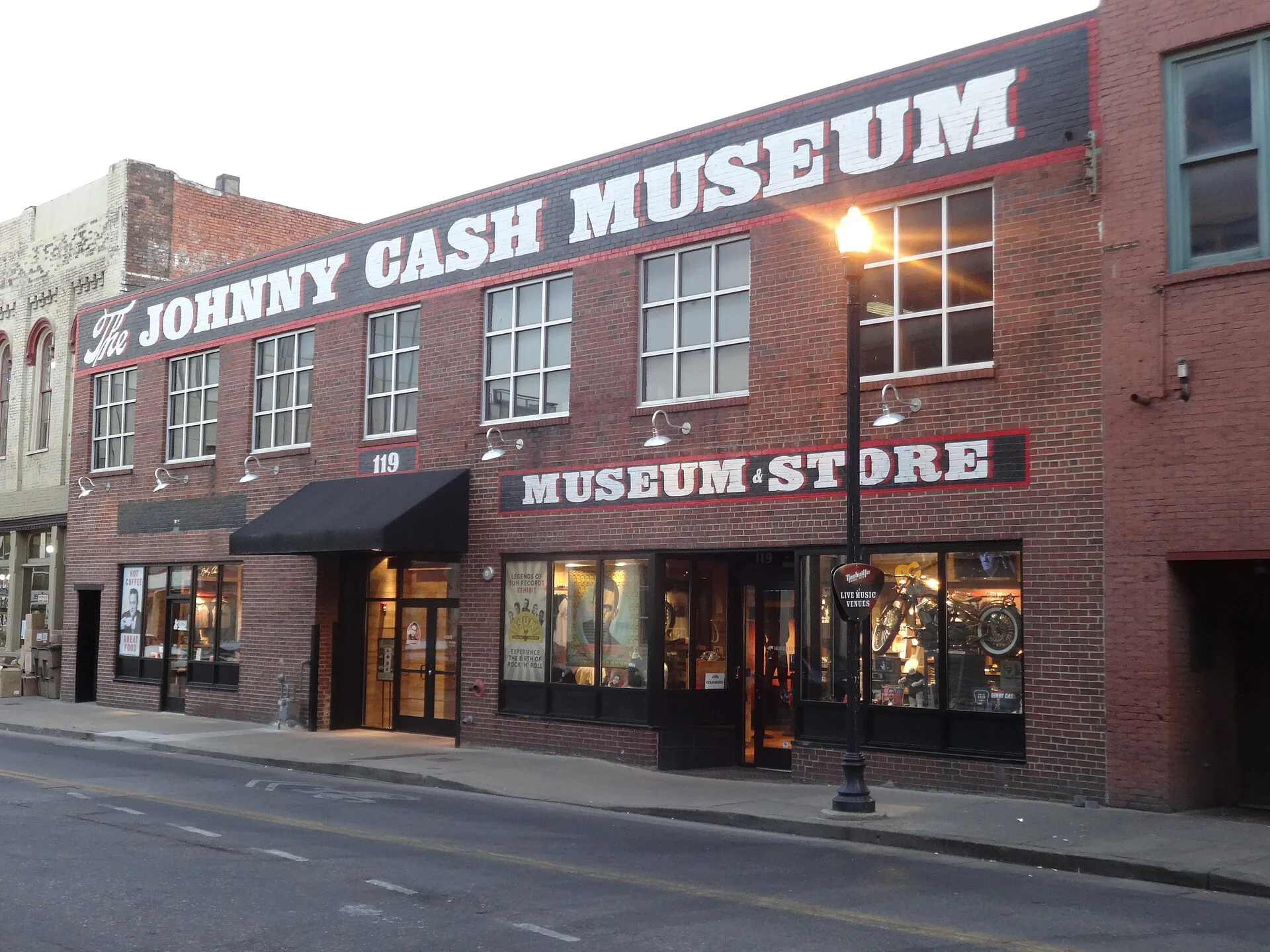 The Johnny Cash Museum in Nashville.