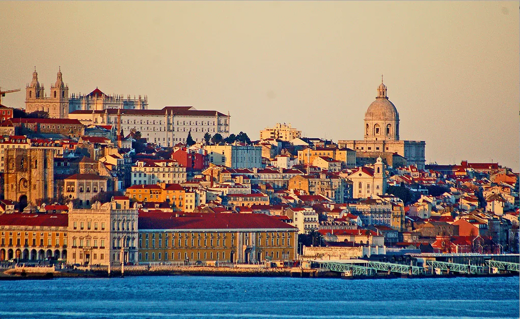 A view of Lisbon.