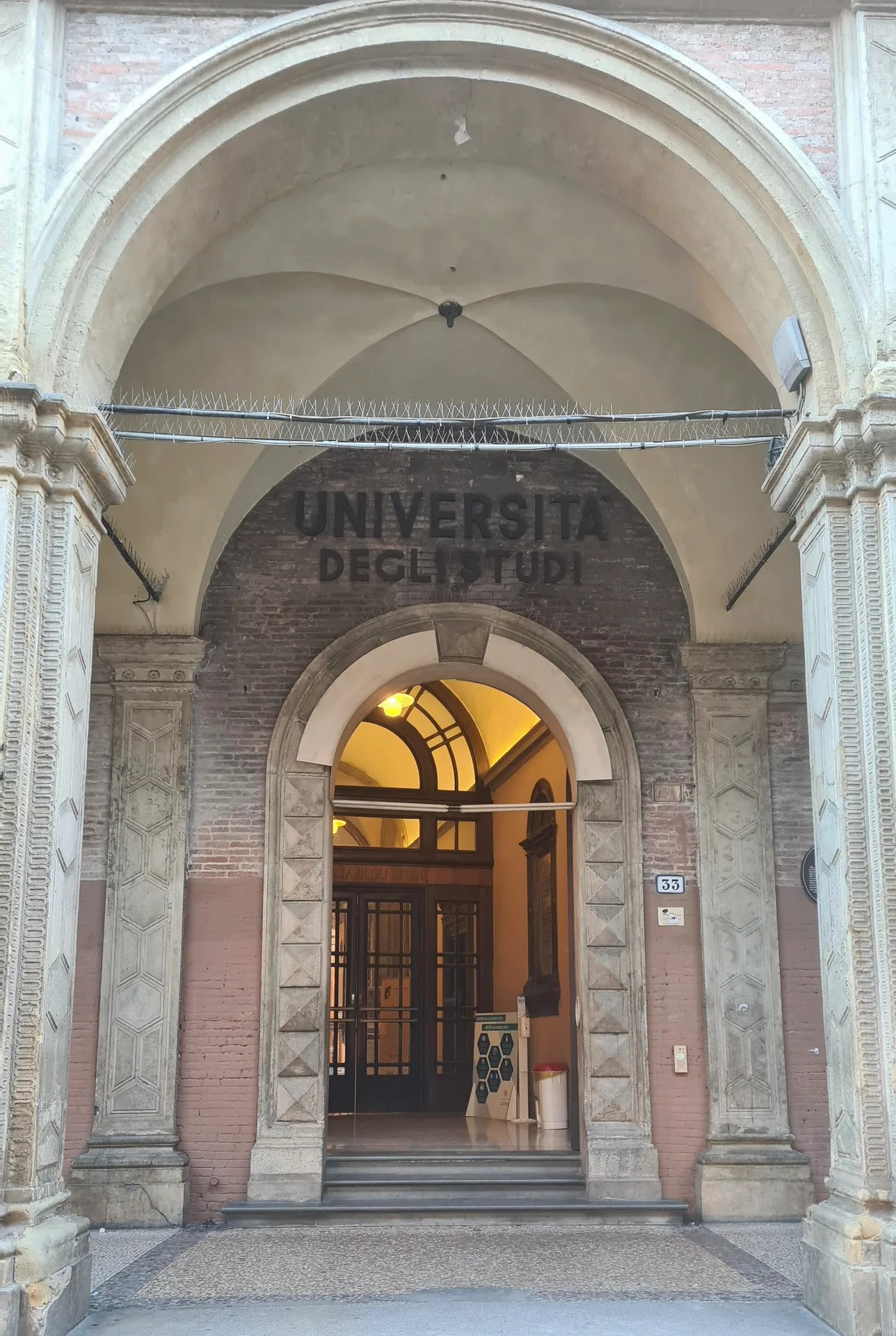 Palazzo Poggi, home to the University of Bologna.