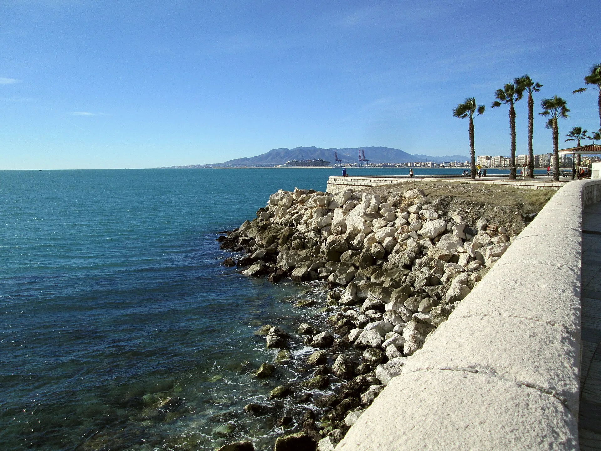 Paseo Marítimo Pablo Ruiz Picasso in Málaga