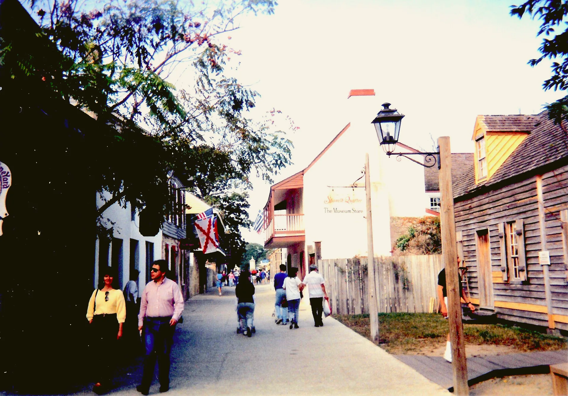 A view in St Augustine, Florida, in December